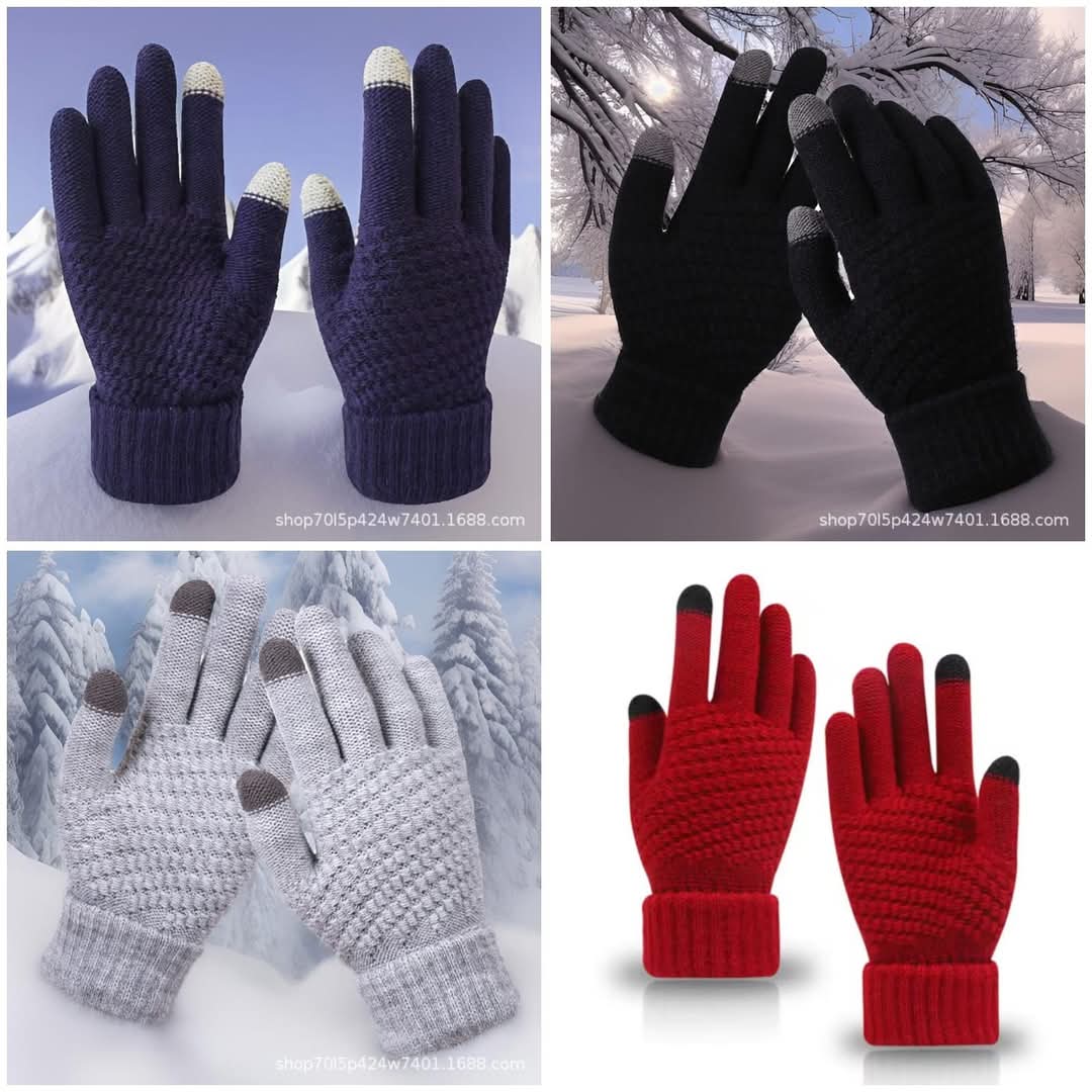 Winter touchscreen gloves