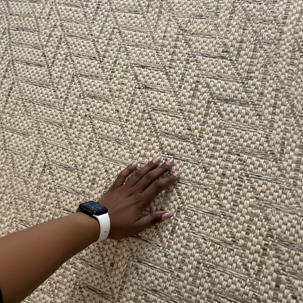 Teora Chevron Pattern Carpet Rug