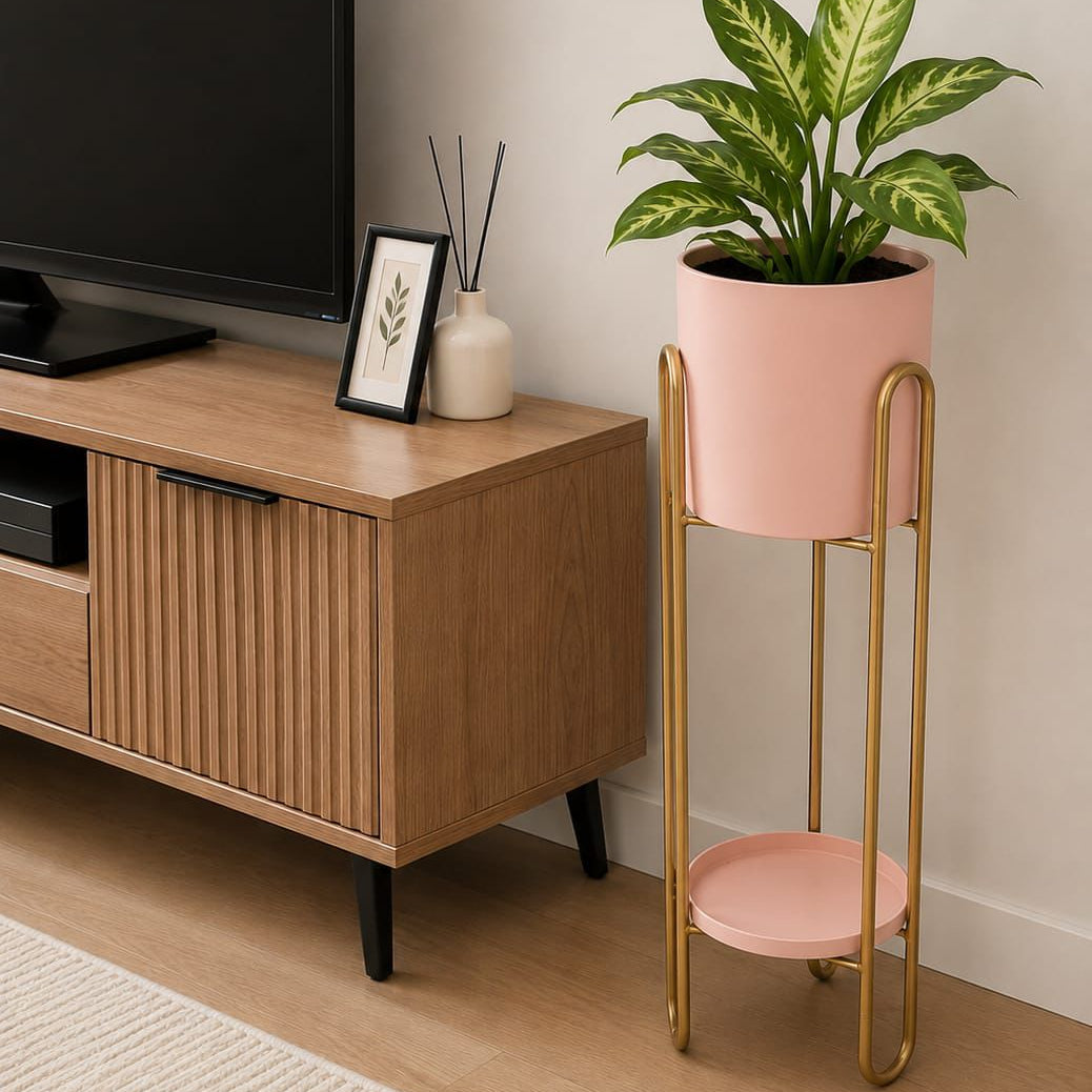 Small decorative planter measuring 51 × 20 cm for displaying plants in home, office, and outdoor spaces.