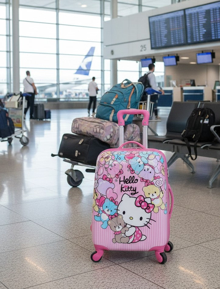Cartoon Themed Kids Trolley Bag – 18 Inch