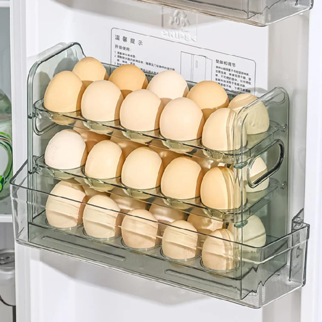 30 Grid Acrylic Egg Storage Box