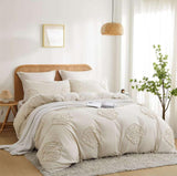 Tufted Duvet Cover Set