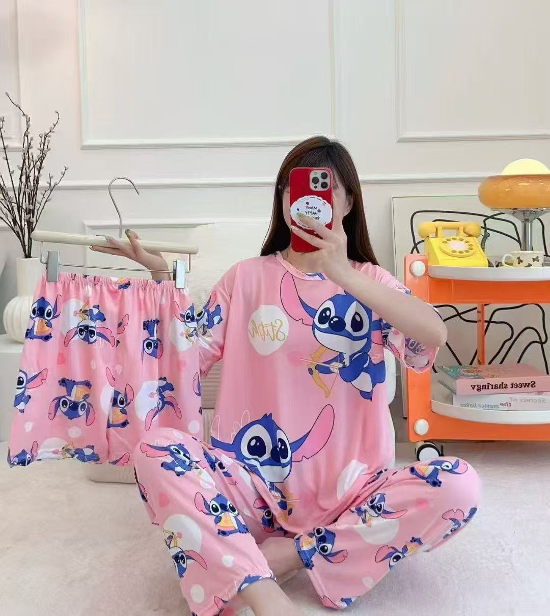 3Pc Ladies Pajama Set