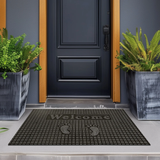 Grid Rubber Door Mat