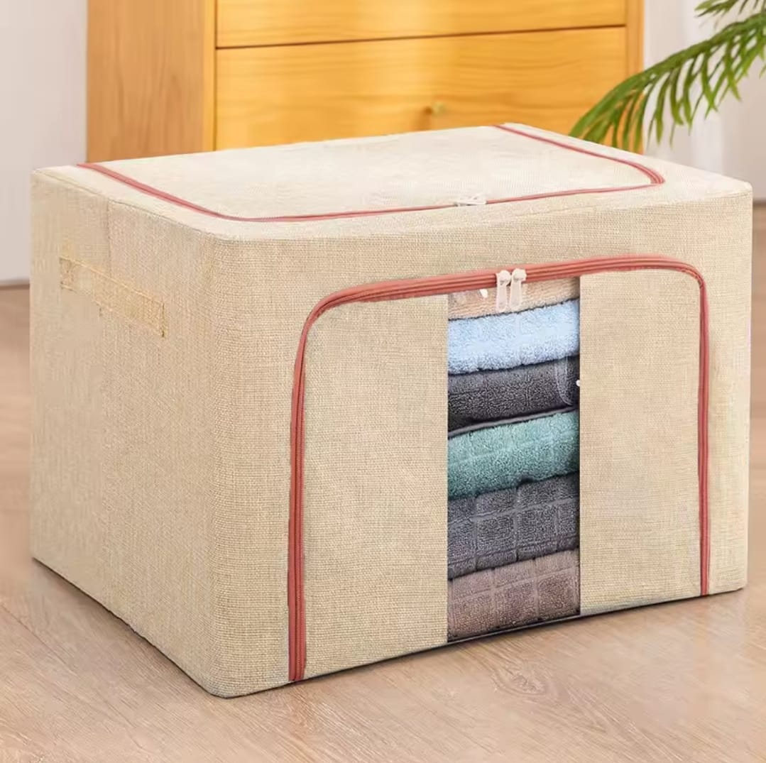 100L Zipped Storage Box / Wardrobe Organizer