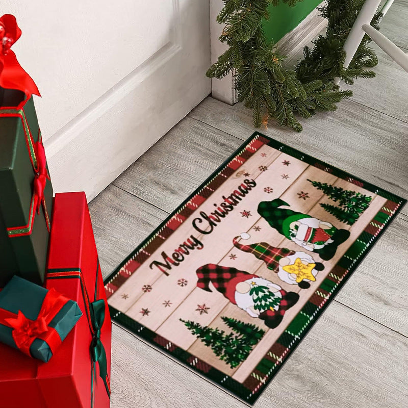 Christmas Door Mats Festive Holiday Entry Rugs