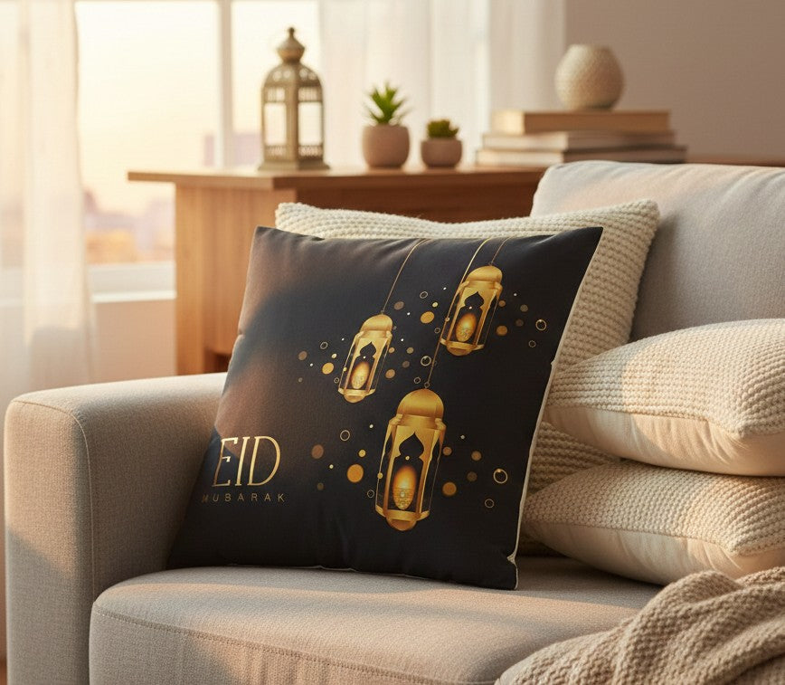Eid Mubarak Home Decor Cushion Cover 45×45cm