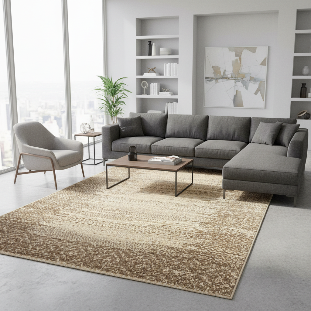 Vedantu Distressed Pattern Carpet Rug