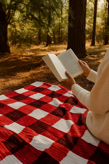 Ribbed Velvet Fleece Blankets