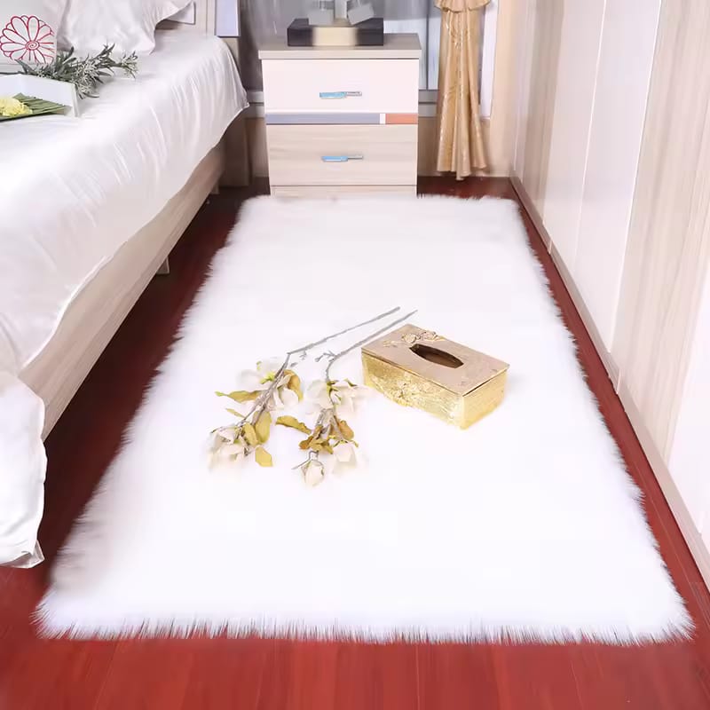 Fox and Chihuahua floor mats, size 60 × 180 cm, soft and durable.