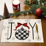 1Pc Christmas Dining Table Placemat