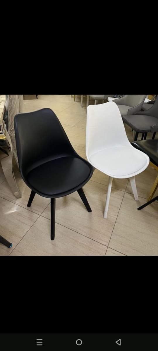 Dining Study Chair with PU Cushion