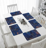 6Pc Marble Antislip Mat