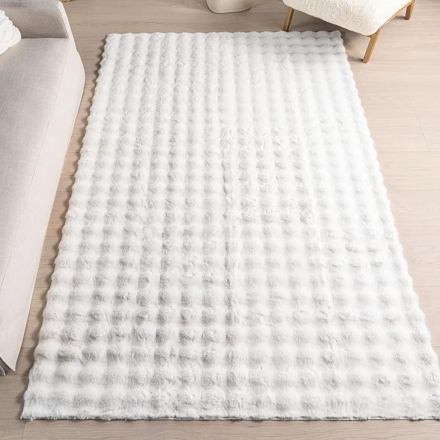 Faux Rabbit Fur Carpet