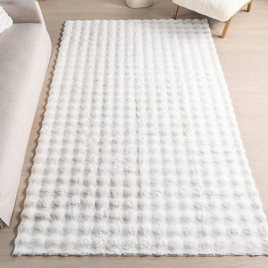 Faux Rabbit Fur Carpet