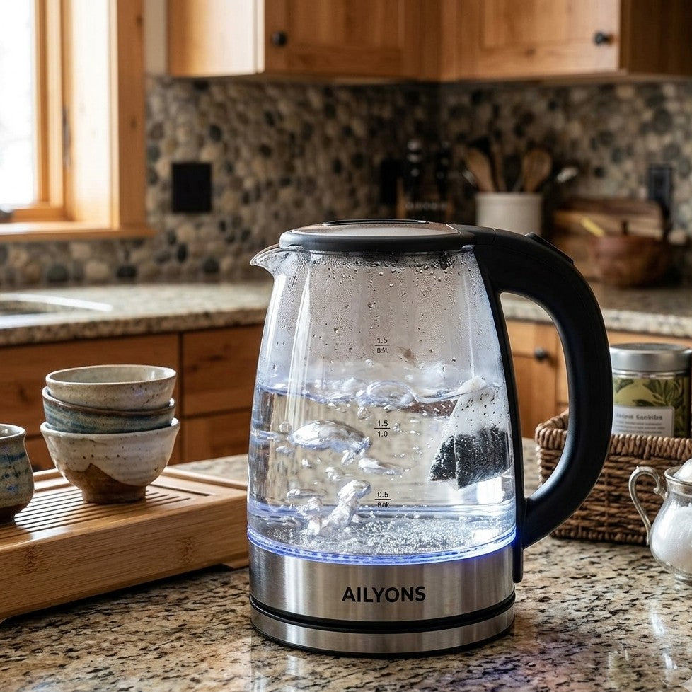 Ailyons Automatic Glass Kettle FK-0311