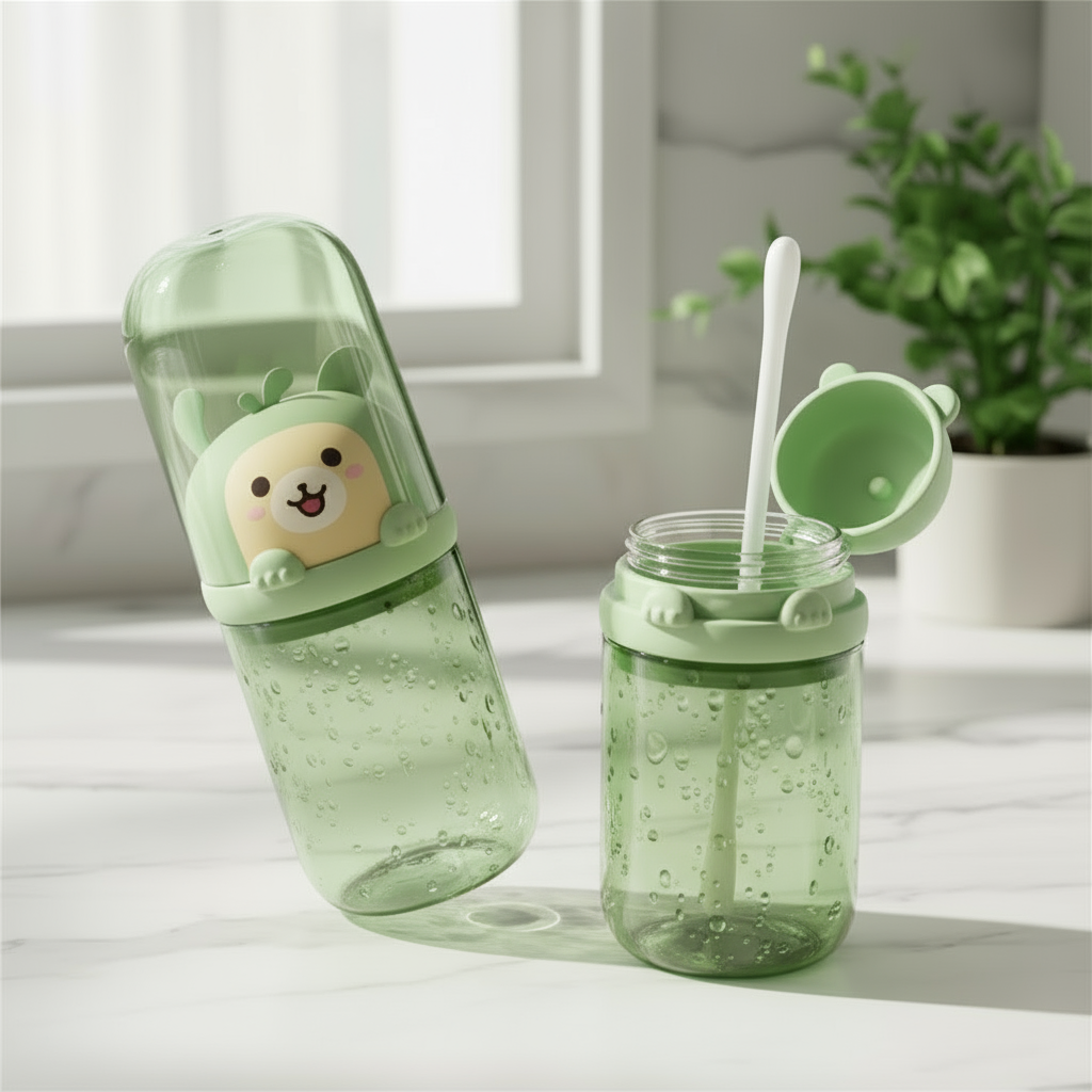 Kids Cartoon Themed Toothbrush Holder
