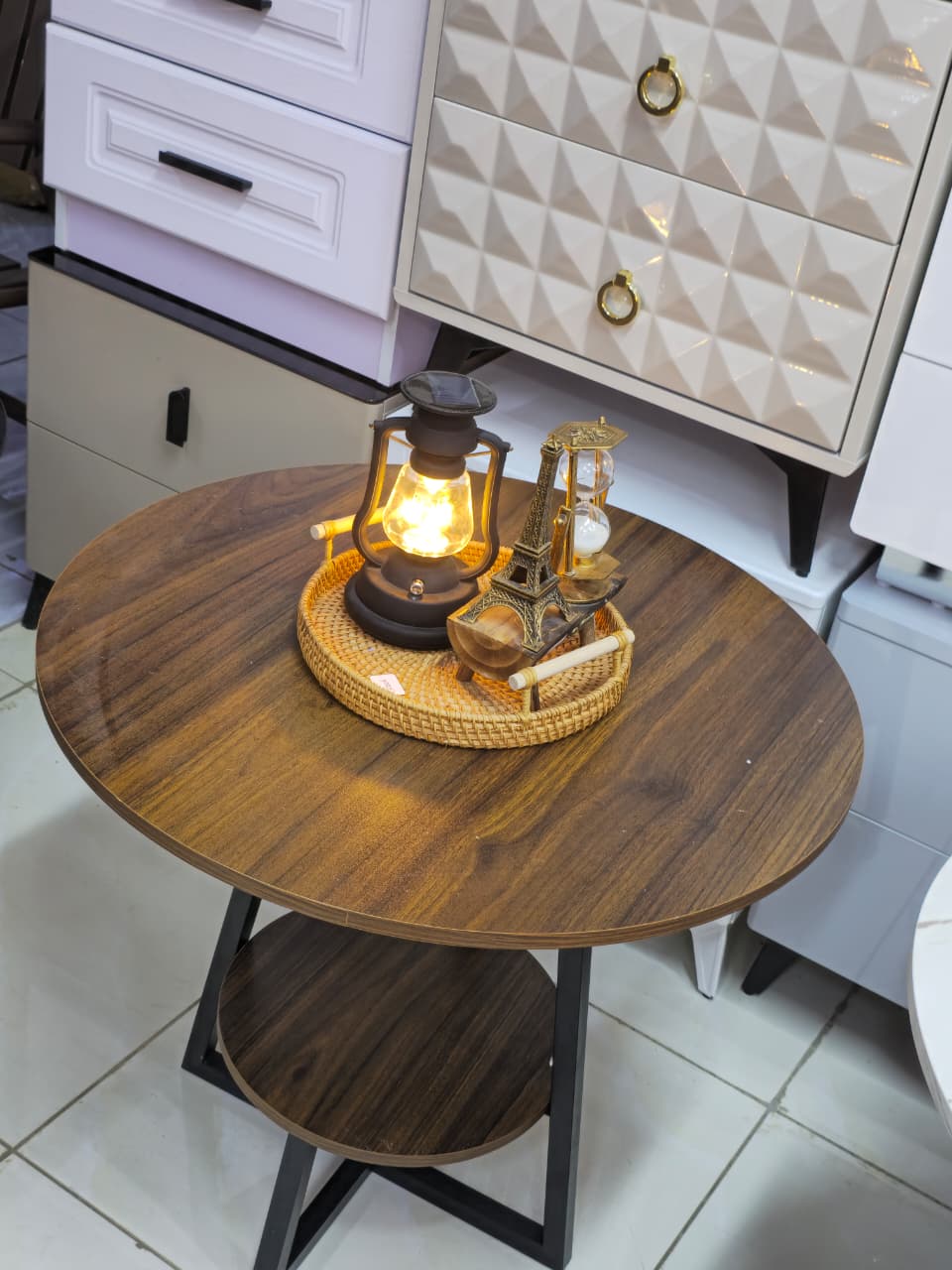 Double Layer Side Table