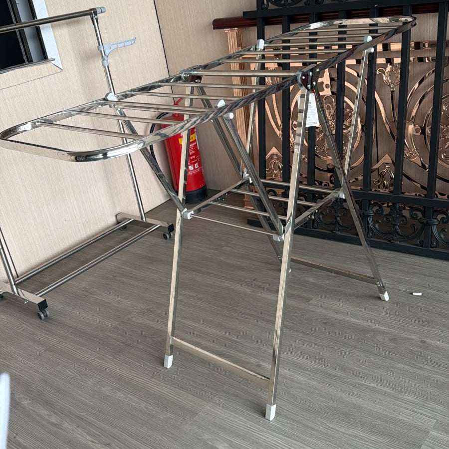 Capsule top Style Outdoor Drying Rack (140*45*92cm L*W*H)