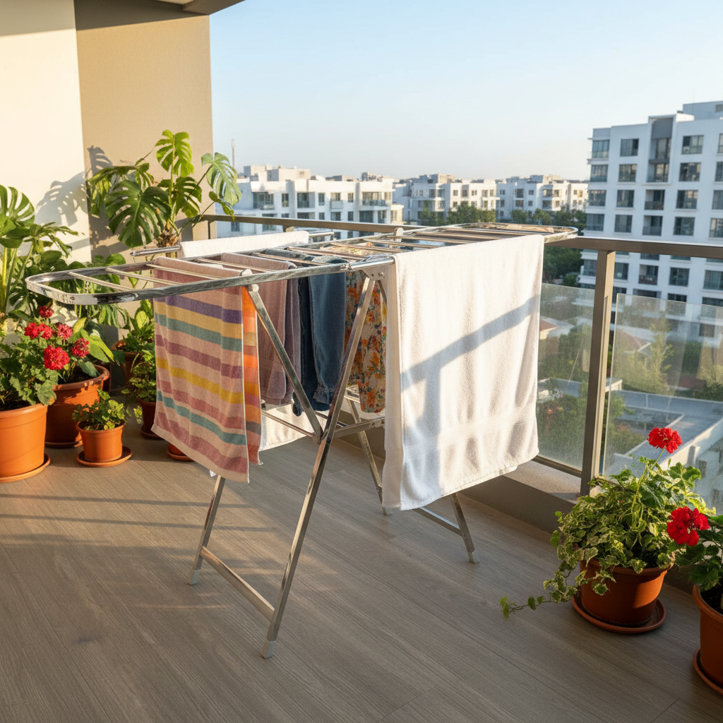 Capsule top Style Outdoor Drying Rack