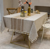 Linen Dining Table Cloth