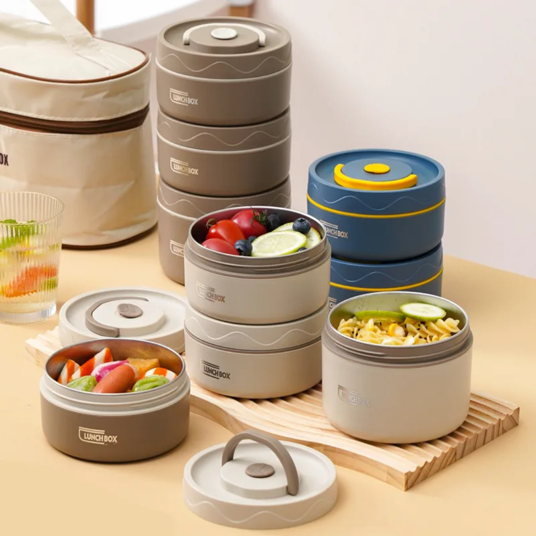 4 In 1 Insulated lunch Set