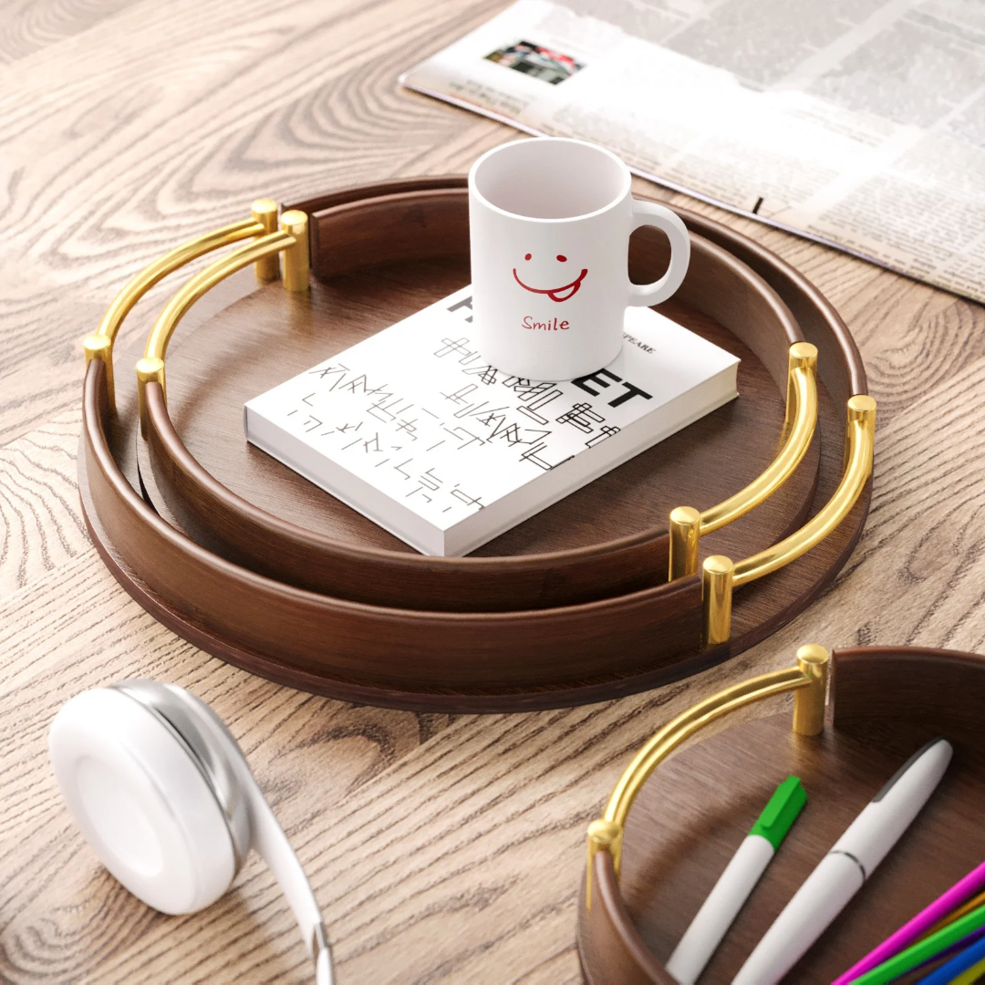 Multi-functional Bamboo Serving Trays