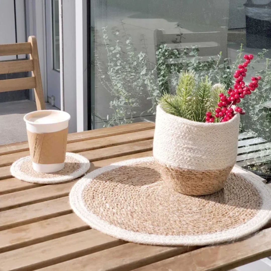 6pcs Handmade Table Mats