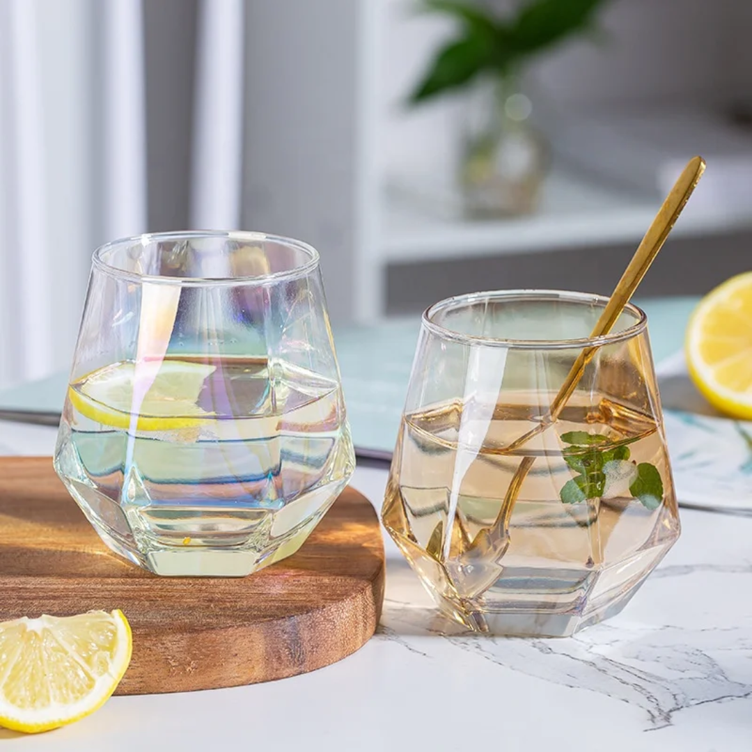 6pcs Hexagonal Glass Set