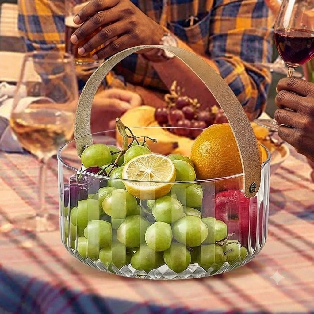Multipurpose Fruit Basket with Handle