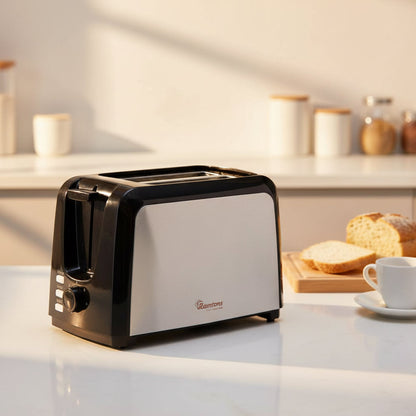 Ramtons  Stainless Steel 2 Slice Pop Up Toaster RM/564