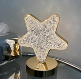 Star, Moon & Round Table Lamp