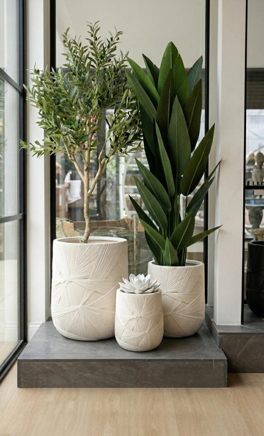 3-Piece Ceramic Vase Set