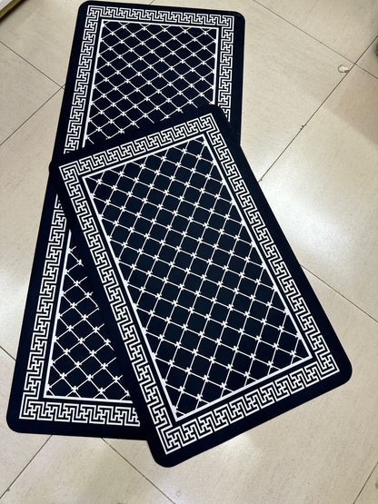2-Piece Rubber Kitchen Mats Set