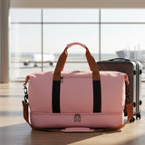 2-in-1 Compartment Canvas Duffle Bag