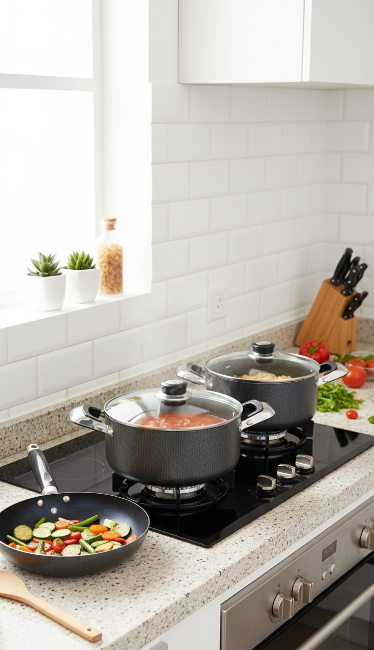 11Pcs Nonstick Cookware Set
