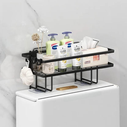Single Layer Over The Toilet Rack Shelf