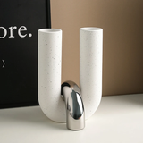 U-Shaped  Ceramic Decor