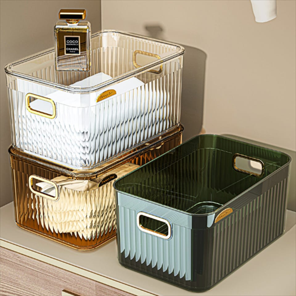 Gold Handle Container