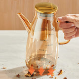 Borosilicate Glass Oil Bottle With Silicone Base