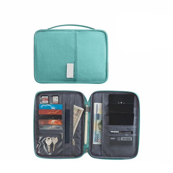 Travel Passport And Document Organizer