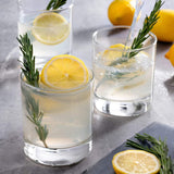 6Pcs Round Glass Set 220ml