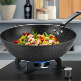 Carbon Steel Nonstick Deep Frying Pan