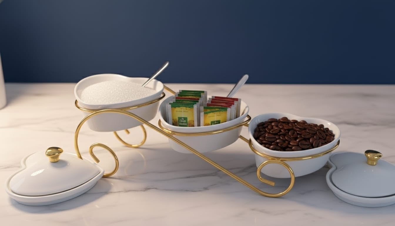 Floating Snack Bowl Love 3pc Set