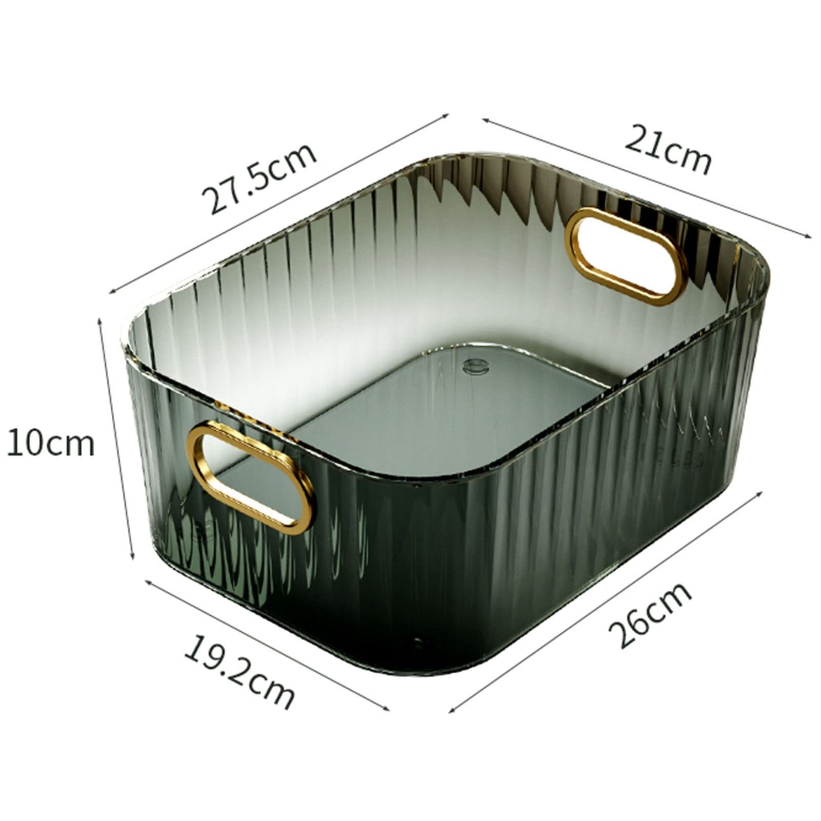 Gold Handle Container