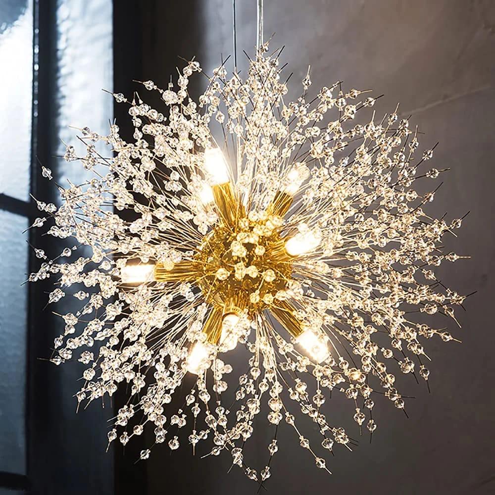 Crystal Dandelion Chandelier