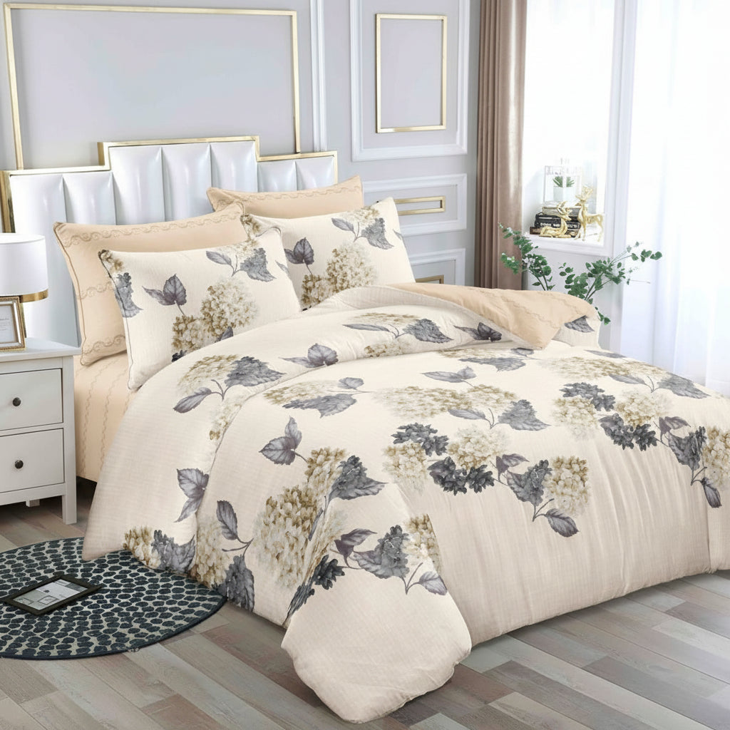Binded Cotton Duvet Set 220 × 240cm