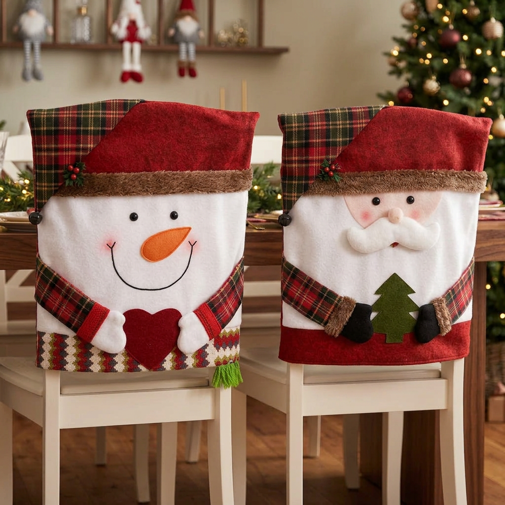 Christmas Dining Chair Cover