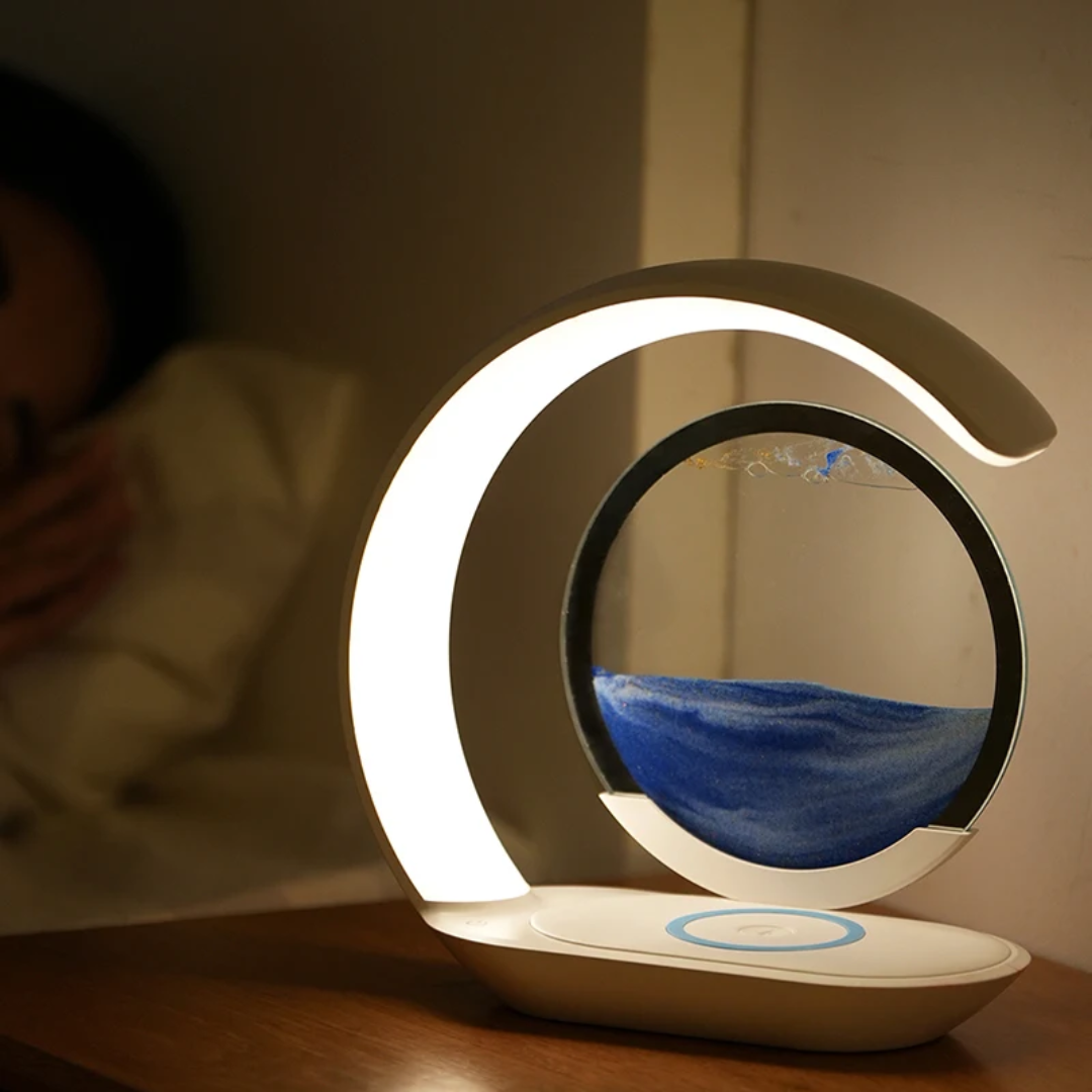3D Sand Art Table Lamp