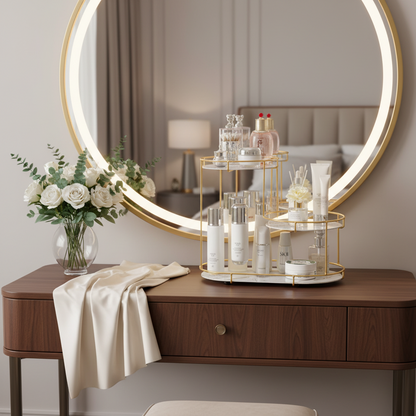 3-Layer Cosmetic Storage Rack